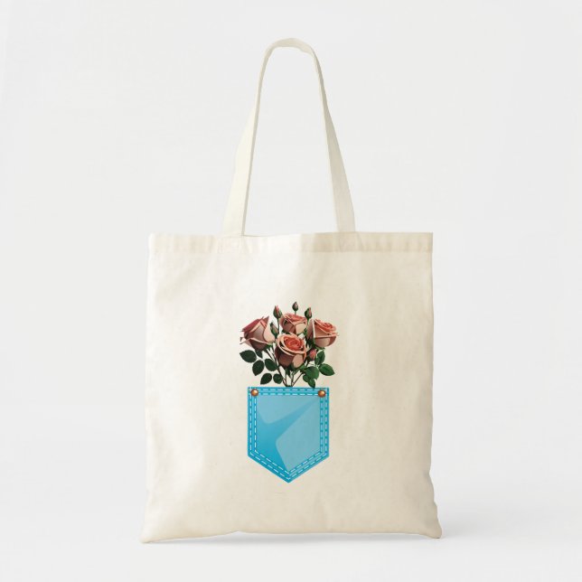 Rose in der Tasche (Vorne)