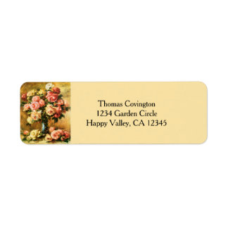 Rose in der Vase Renoir Kunst