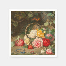 Rose in einem Korb - Josef Neugebauer