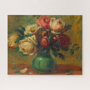 Rose in einer Vase von Pierre-Auguste Renoir