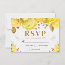 Rose in Gelb und Gold, Hochzeiten