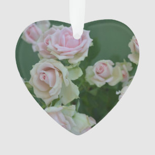 Rose in Pastellrosa Ornament