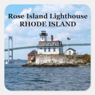 Rose Island Leuchtturm, Rhode Island Stickers