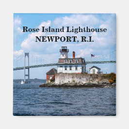 Rose Island Lighthouse, Rhode Island Magnet