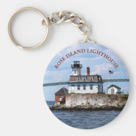 Rose Island Lighthouse, Rhode Island Schlüsselanhä Schlüsselanhänger