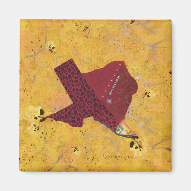 Rose jaune aimant en Austin, Texas (Devant)