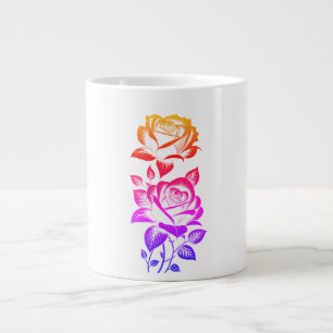 Rose Jumbo-Tasse