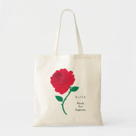 Rose Juni Geburtsmonat Blume Tasche