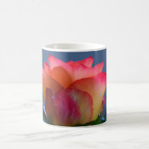 Rose Kaffee Tasse