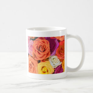 Rose Kaffeetasse