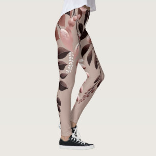 Rose Kakao Leggings