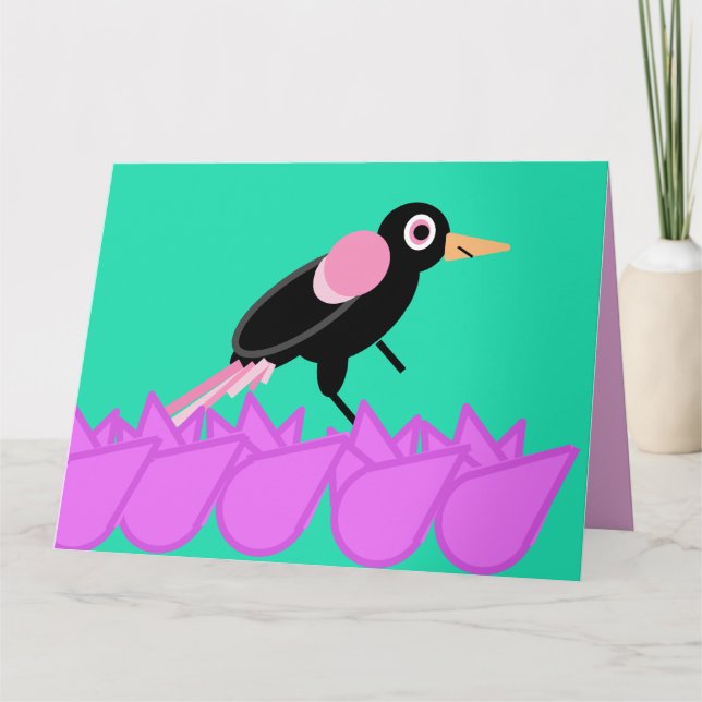 Rose Karte (Vorderseite)