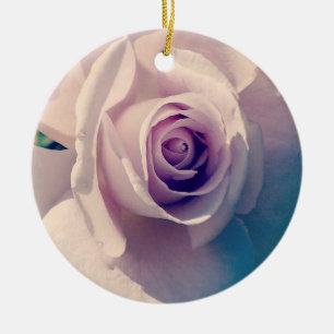 Rose Keramik Ornament