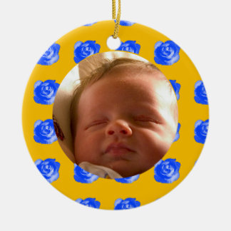 Rose Keramik Ornament