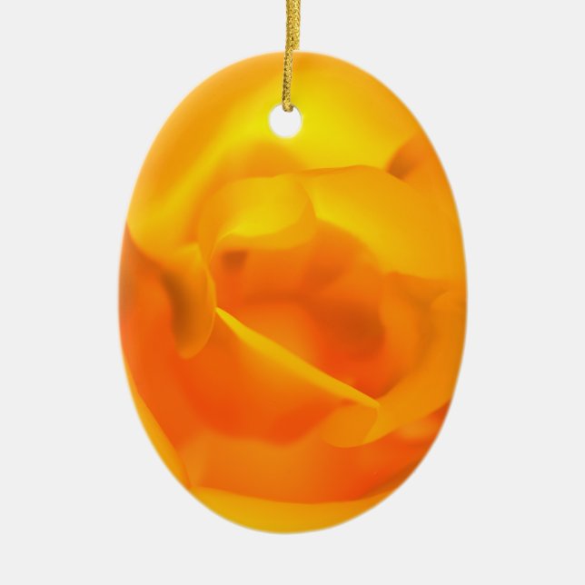 Rose Keramikornament (Vorne)