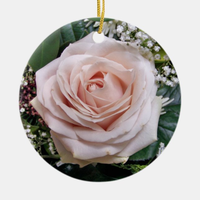ROSE KERAMIKORNAMENT (Vorne)