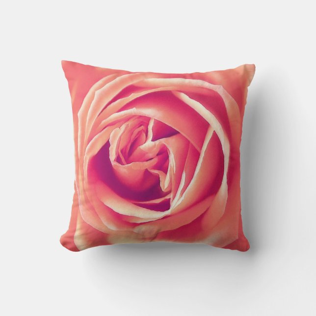 Rose Kissen (Vorderseite)