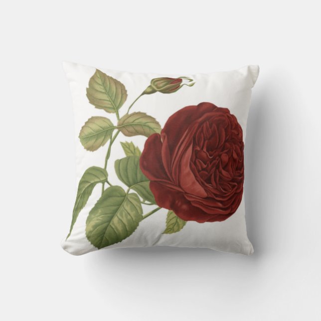 Rose Kissen (Vorderseite)