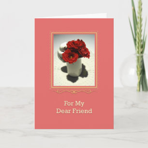 Rose "Kitty & Tee" Karte