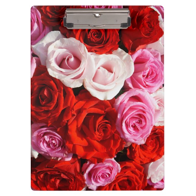 Rose Klemmbrett (Vorderseite)