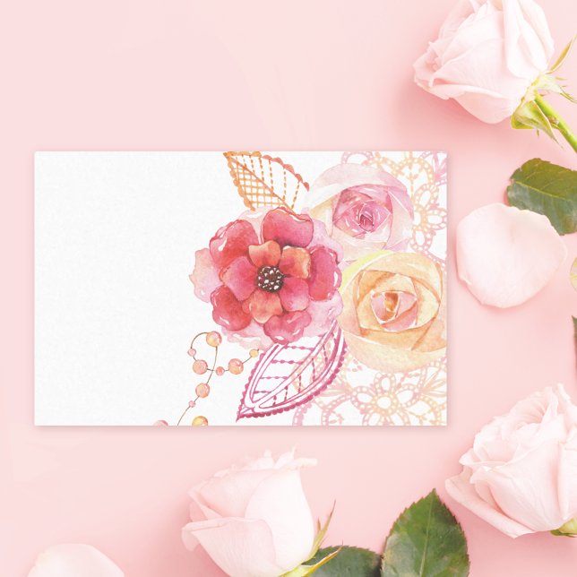 Rose Lace Beads Romantische Seidenpapier (Von Creator hochgeladen)