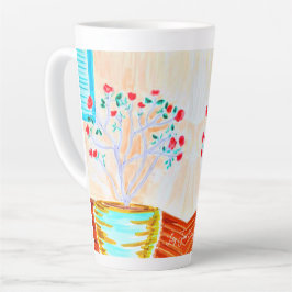 Rose Latte Coffee Tasse von Ariella & Lily Designs
