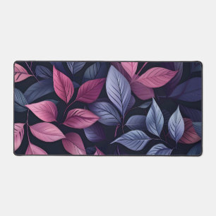 Rose, lavande et Feuille bleu