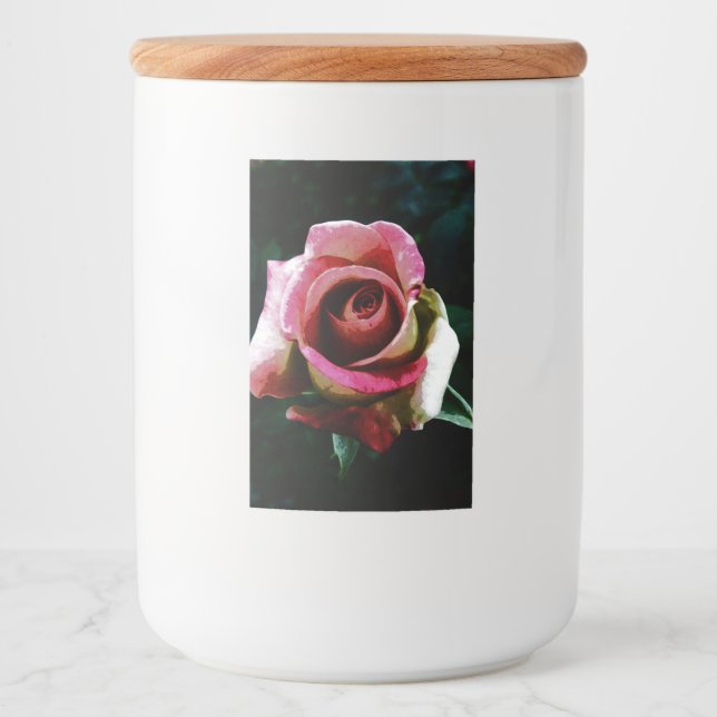 Rose   lebensmitteletikett (Vorderseite)