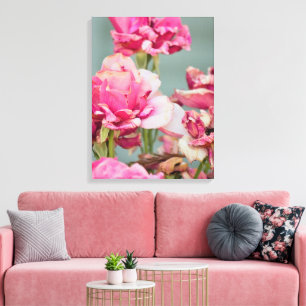Rose-Leinwand Leinwanddruck