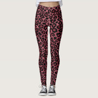 Rose Leopard Tierdruck
