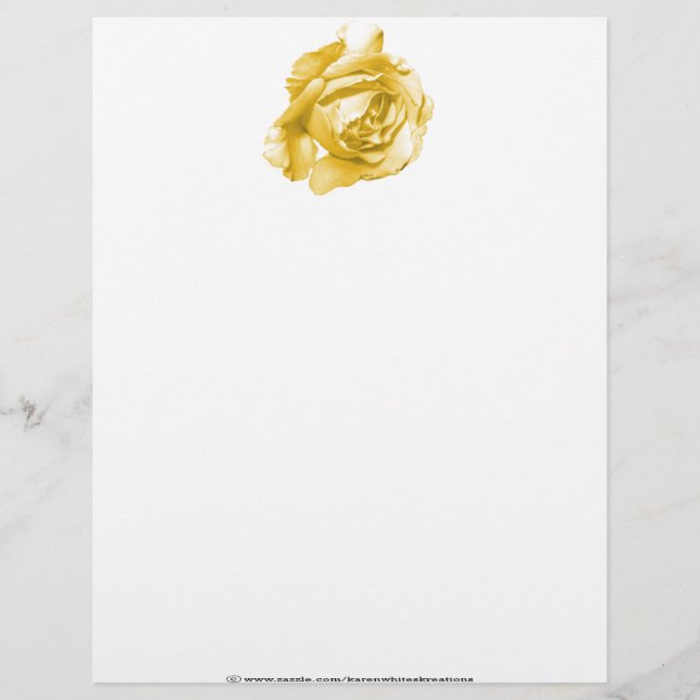 Rose Letterhead (Vorderseite)