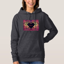 Rose Liebe Design Romance Hoodie