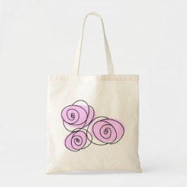 Rose Lilac Bouquet Totasche Tragetasche