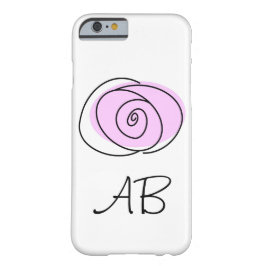 Rose Lilac Monogram iPhone Gehäuse Case-Mate iPhone Hülle