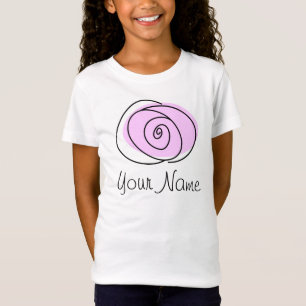 Rose Lilac "Name Girls" T - Shirt