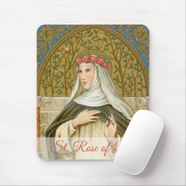 Rose Lima (BK 020) Mousepad