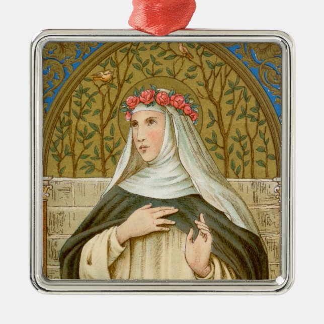 Rose Lima (BK 020) Ornament Aus Metall (Vorne)