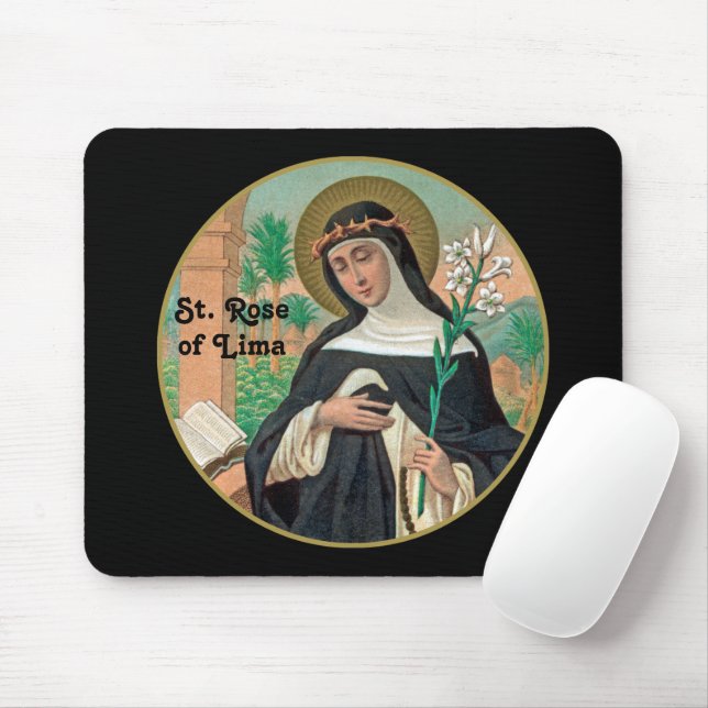 Rose Lima (Detail; K 48) Mousepad (Mit Mouse)