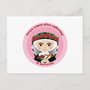 Rose Lima Postkarte