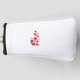 Rose Madder, Blumendesign von Thunderbird Golf Headcover