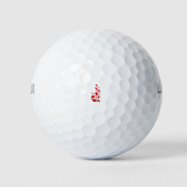 Rose Madder, Blumendesign von Thunderbird Golfball