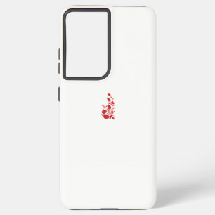 Rose Madder, Blumendesign von Thunderbird Samsung Galaxy Hülle