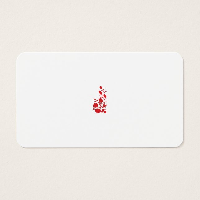 Rose Madder, design floral Thunderbird (Devant)