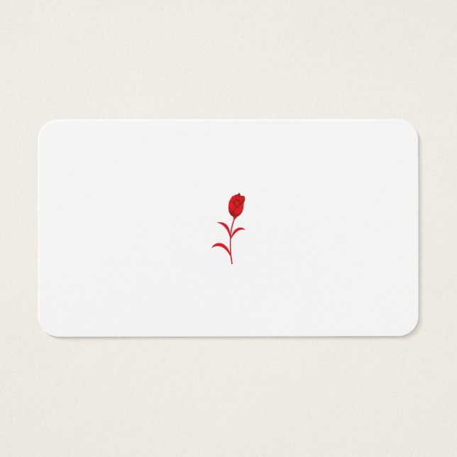 Rose Madder, Lava Red, Blumendesign (Vorderseite)