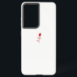 Rose Madder, Lava Red, Blumendesign Samsung Galaxy Hülle<br><div class="desc">TelefonCase</div>