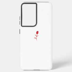 Rose Madder, Lava Red, Blumendesign Samsung Galaxy Hülle