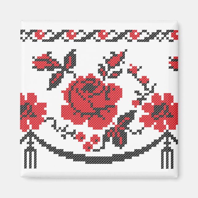 Rose Magnet (Vorne)