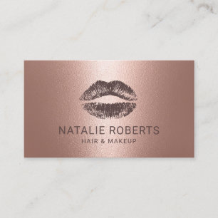 Rose Makeup Artist Visitenkarte