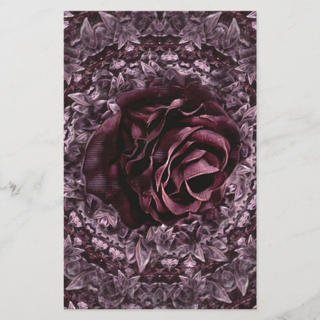 Rose Mandala (Vorderseite)