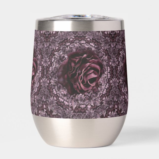 Rose Mandala (Vorderseite)